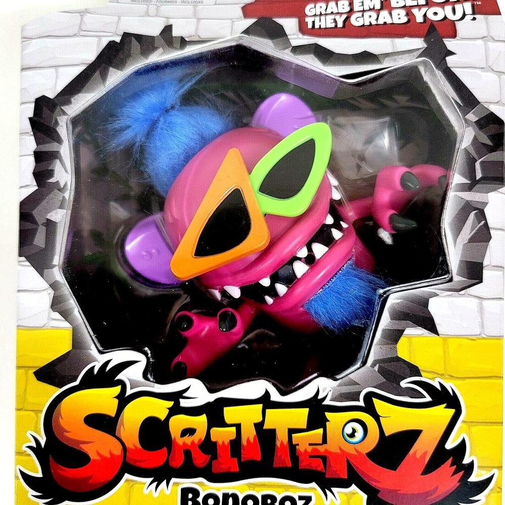 BONOBOZ Scritterz Spin‎ Master Interactive Mini Monster Creature Toy New